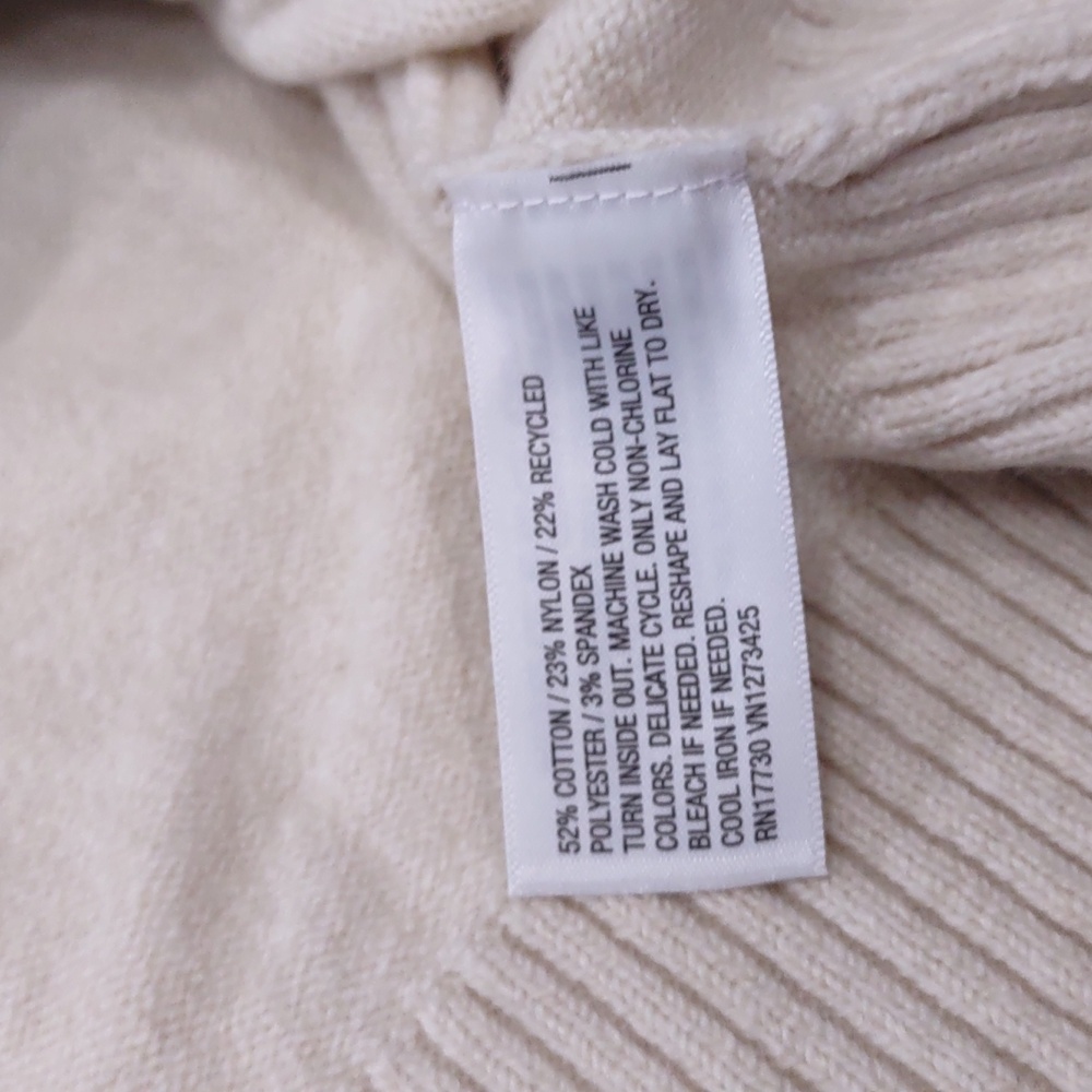 Goodfellow & Co Cream, Size L,Cardigan with Button Accents - Picture 17 of 17